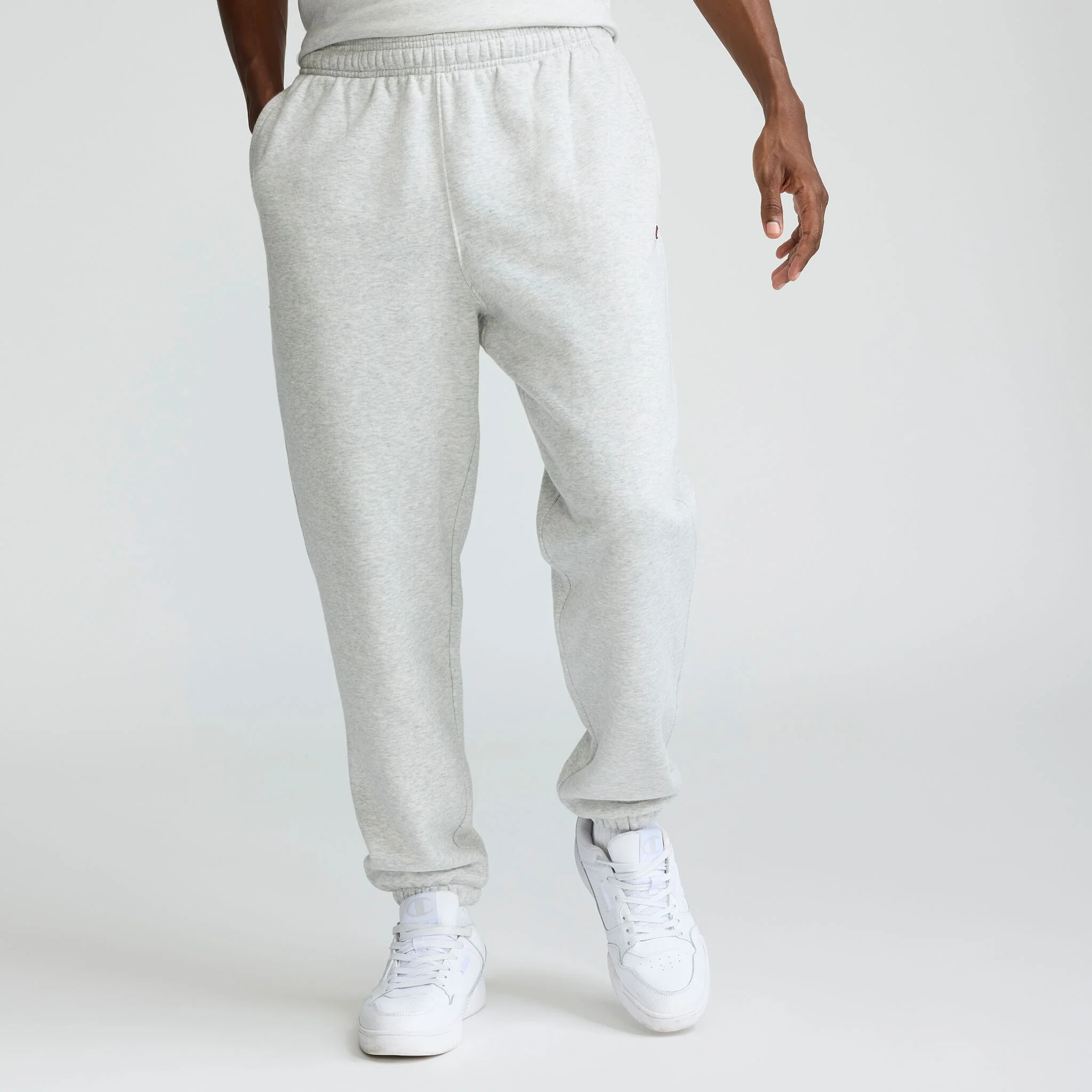 Powerblend Sweatpants, Cinched Bottom, C Logo
