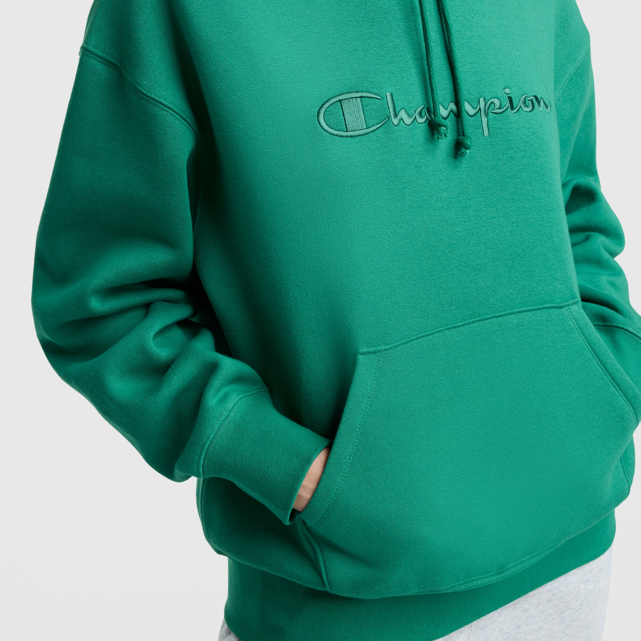 Powerblend Hoodie, Tonal Script Freshman - Image 3