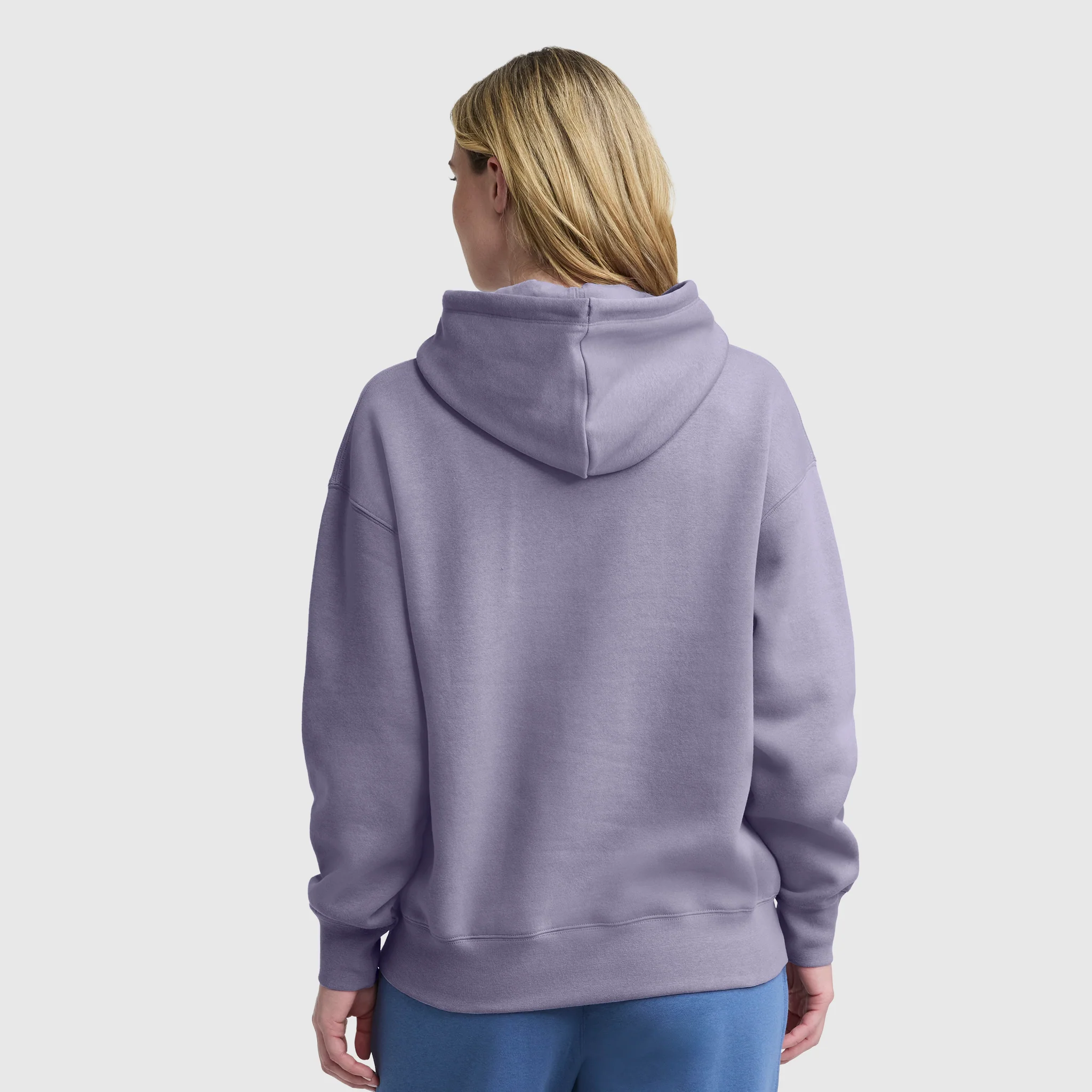 Powerblend Hoodie, Tonal Script Freshman - Image 2