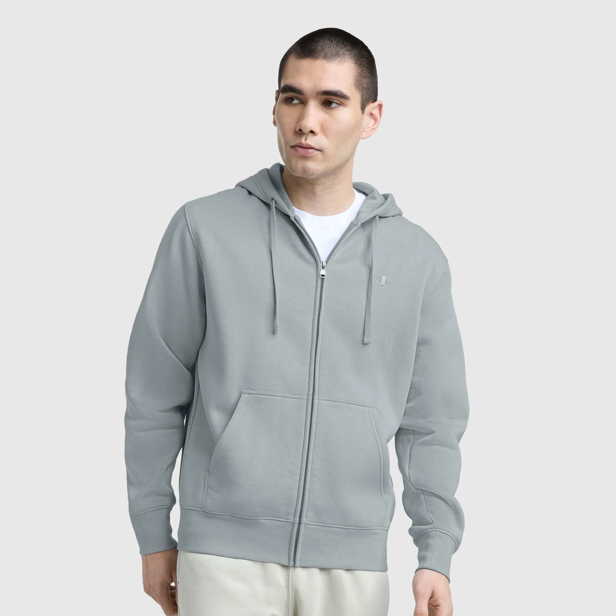 Powerblend Full-Zip Hoodie, C Logo